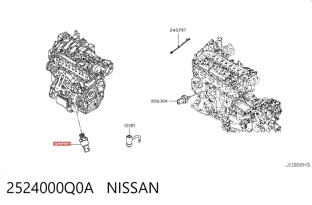 2524000Q0A Nissan/Infiniti