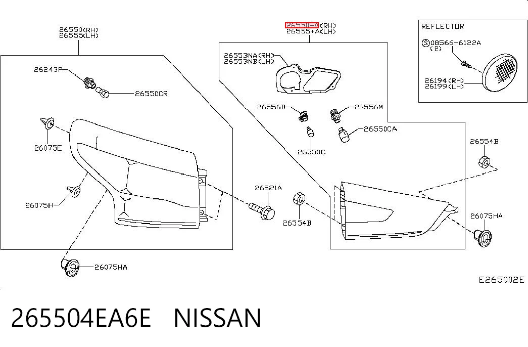 265504EA6E Nissan/Infiniti