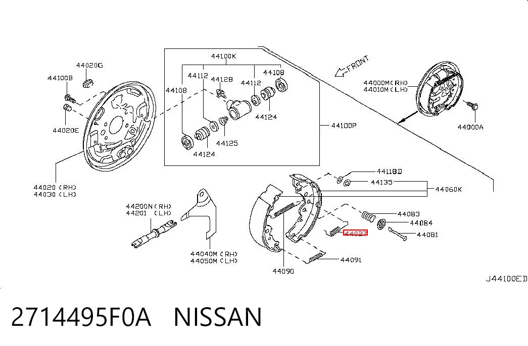 2714495F0A Nissan/Infiniti