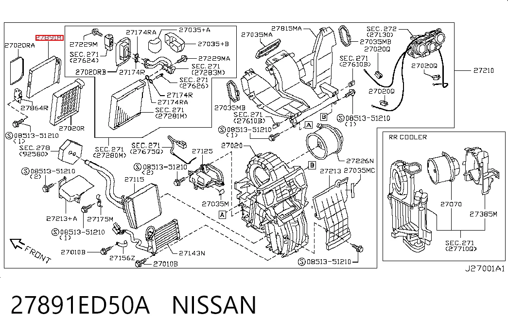 27891ED50A Nissan/Infiniti