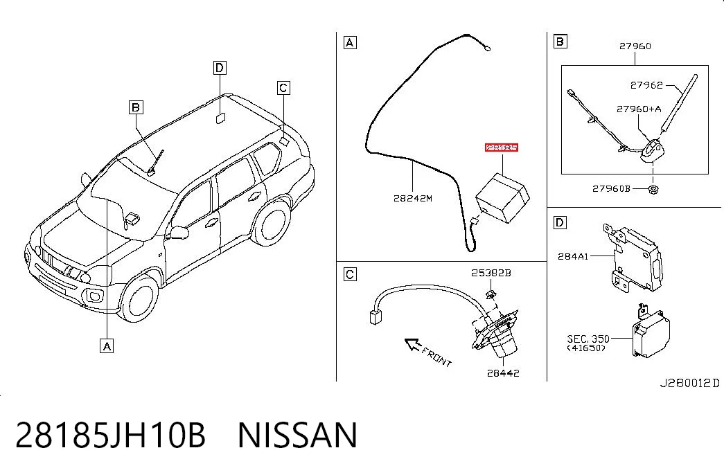 Radioodtwarzacz (radio AM/FM) do Nissan X-Trail  T31