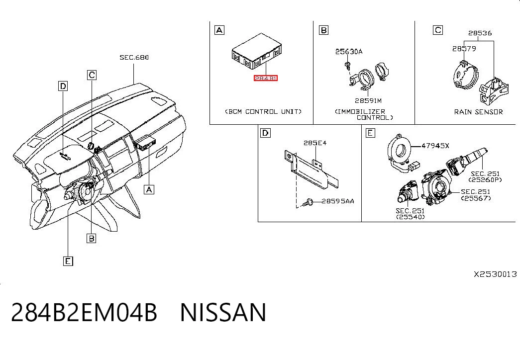 Kupić Blok komfortu Nissan Tiida C11X w dobrej cenie