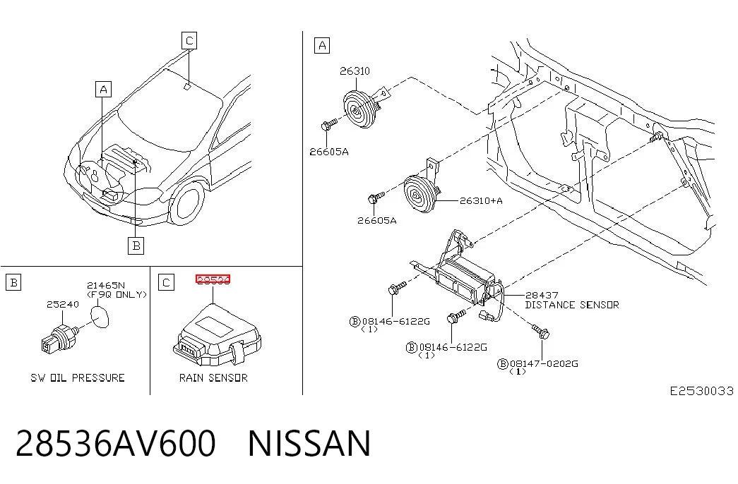 28536AV600 Nissan/Infiniti