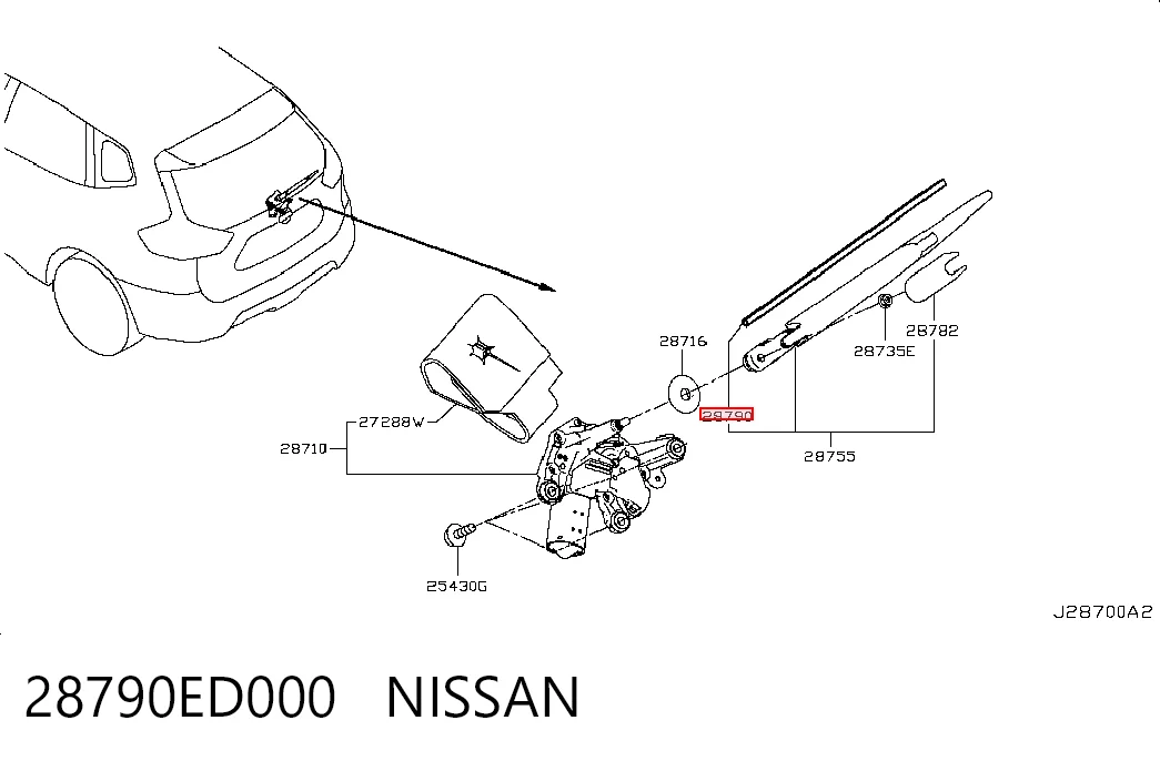 28790ED000 Nissan/Infiniti