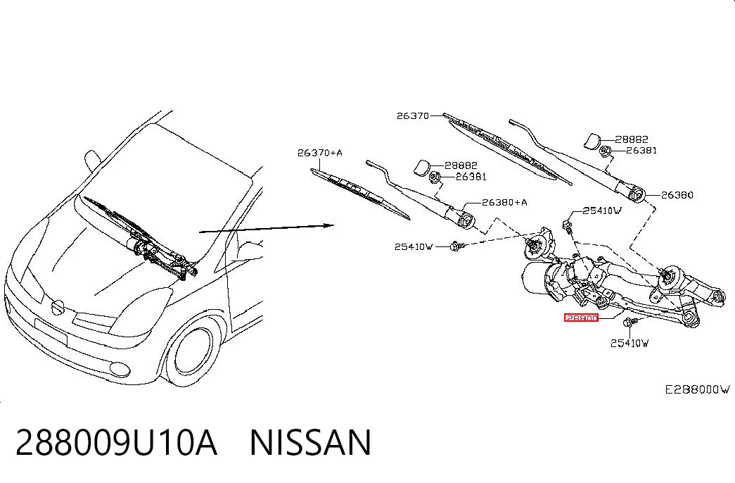 288009U10A Nissan/Infiniti