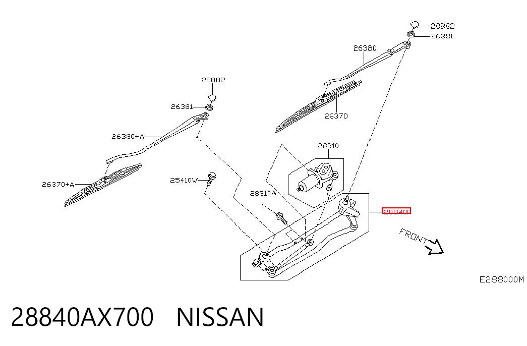 28840AX700 Nissan/Infiniti