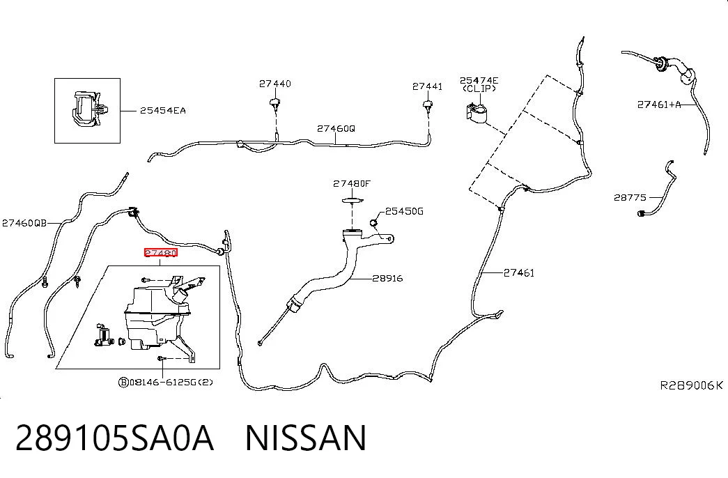 289105SA0A Nissan/Infiniti