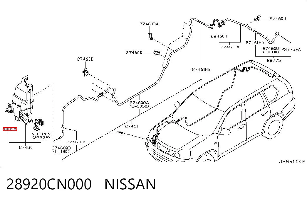 28920CN000 Nissan/Infiniti