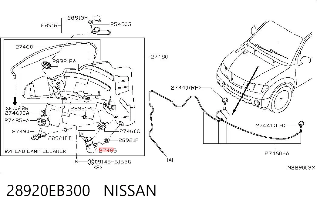 28920EB300 Nissan/Infiniti