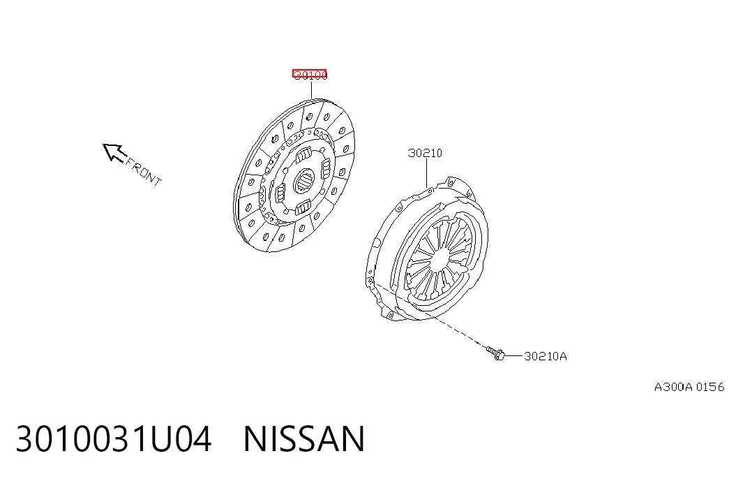3010031U04 Nissan/Infiniti