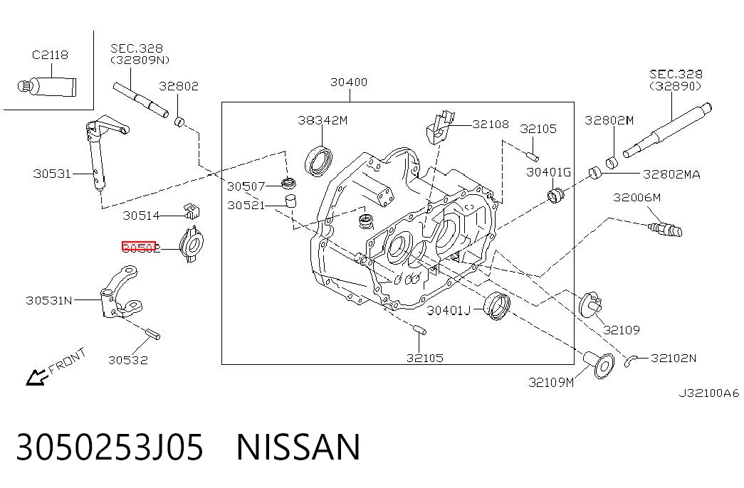 3050253J05 Nissan/Infiniti