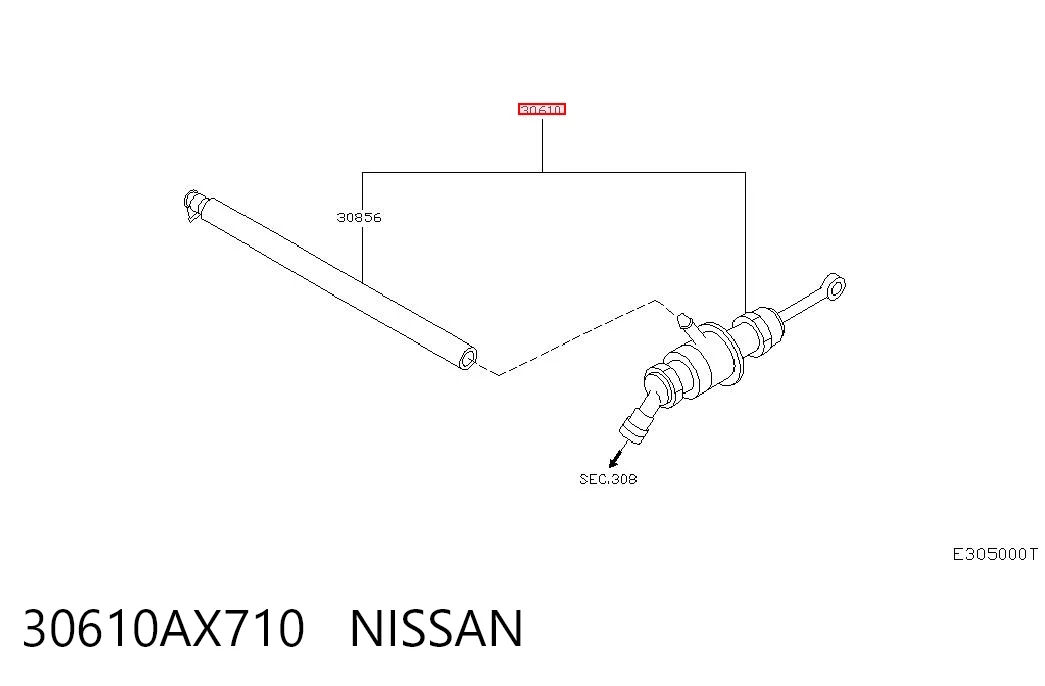 Do koszyka Cylinder sprzęgła główny Nissan JUKE JPN F15