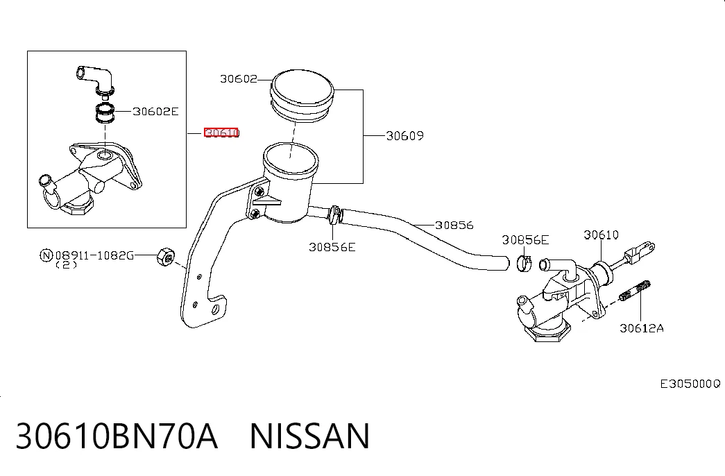 30610BN70A Nissan/Infiniti