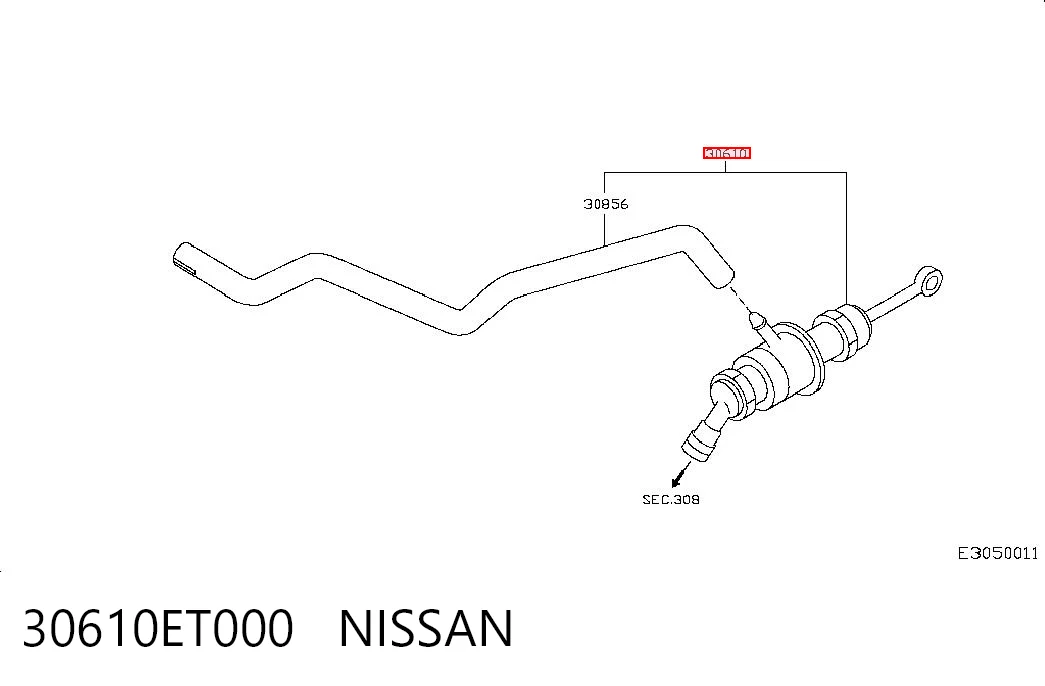 Cylinder sprzęgła główny Nissan Qashqai +2 I SUV (J10) (2007 - 2014) cena, od 58,09 USD