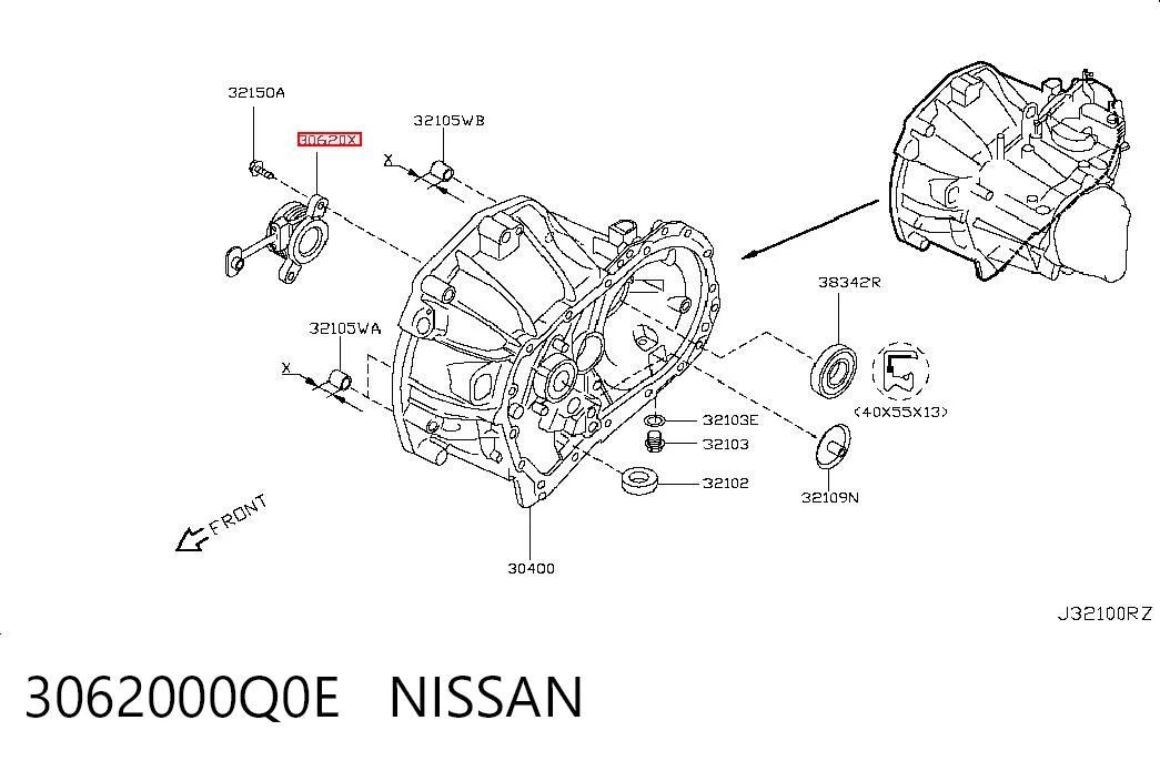 3062000Q0E Nissan/Infiniti