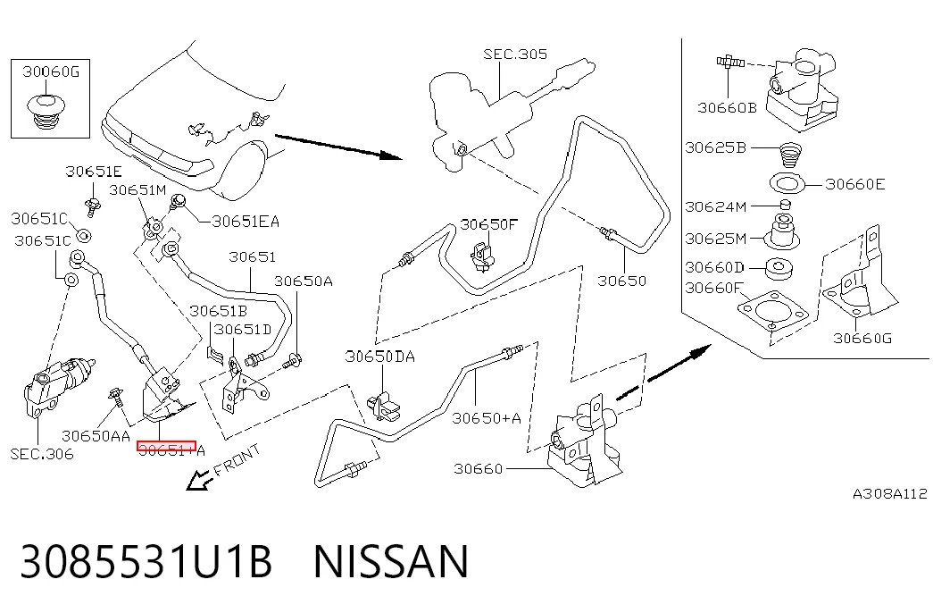 3085531U1B Nissan/Infiniti