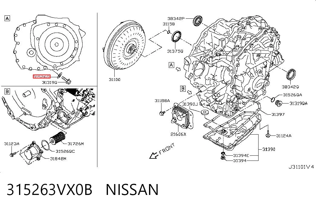 315263VX0B Nissan/Infiniti 