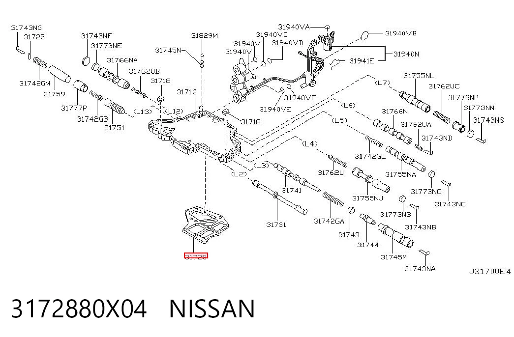 3172880X04 Nissan/Infiniti