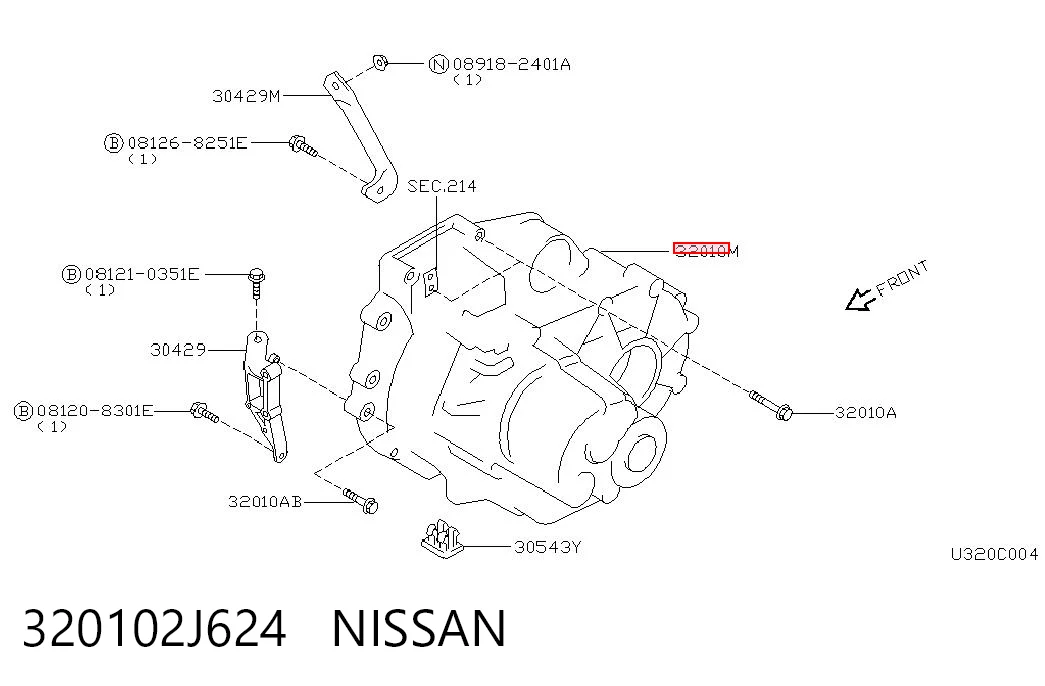 Do koszyka Mechaniczna skrzynia biegów w komplecie Nissan Primera  P11