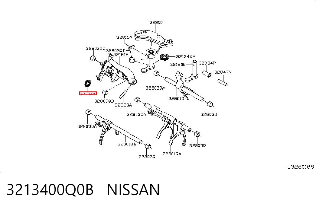 3213400Q0B Nissan/Infiniti