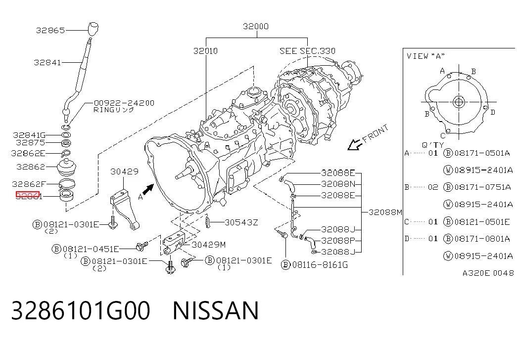 3286101G00 Nissan/Infiniti