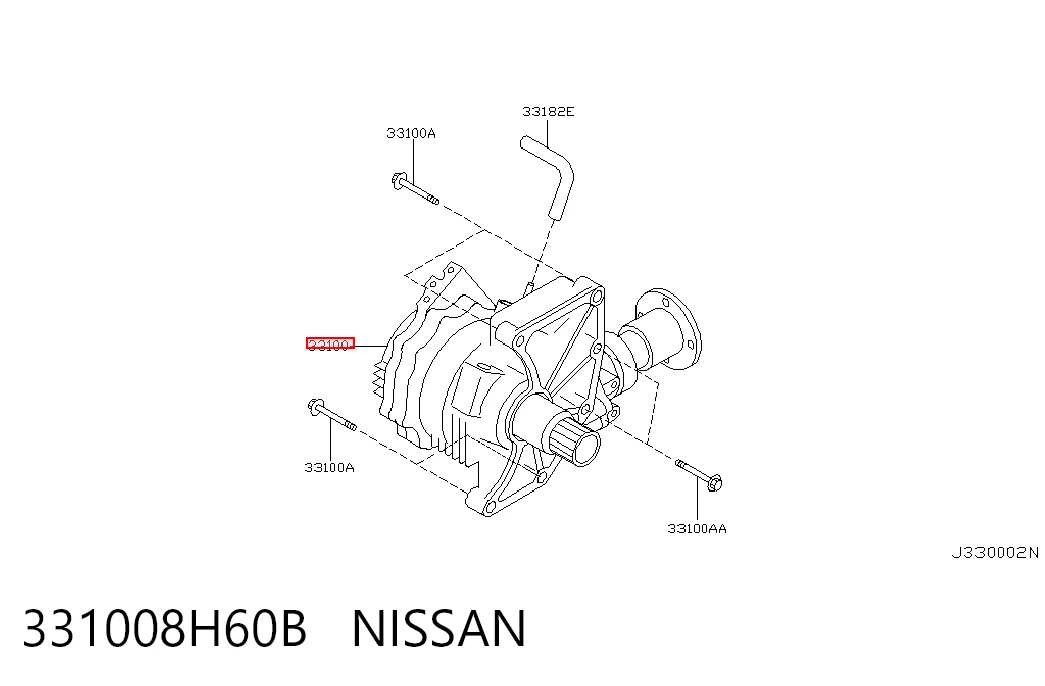 Skrzynia rozdzielcza Nissan X-Trail SUV (T30) (2001 - 2007) cena, od 392,13 USD