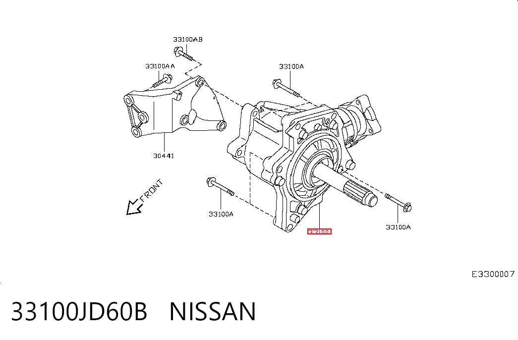 Skrzynia rozdzielcza do Nissan Qashqai I J10