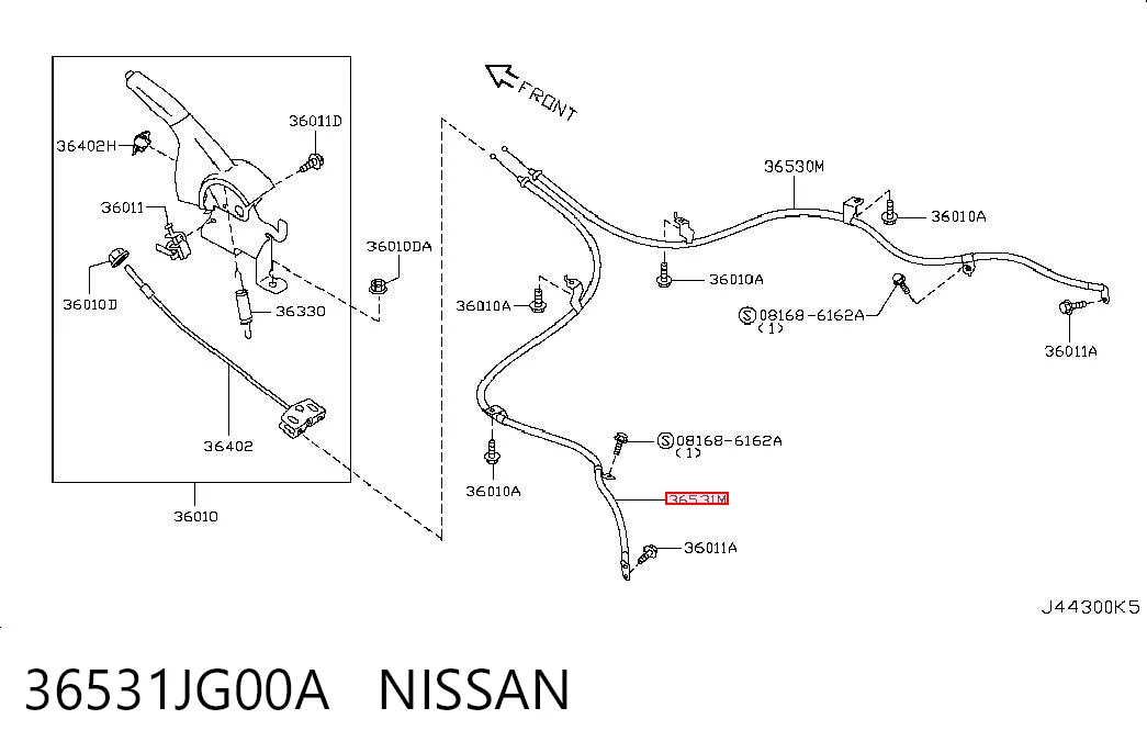 36531JG00A Nissan/Infiniti