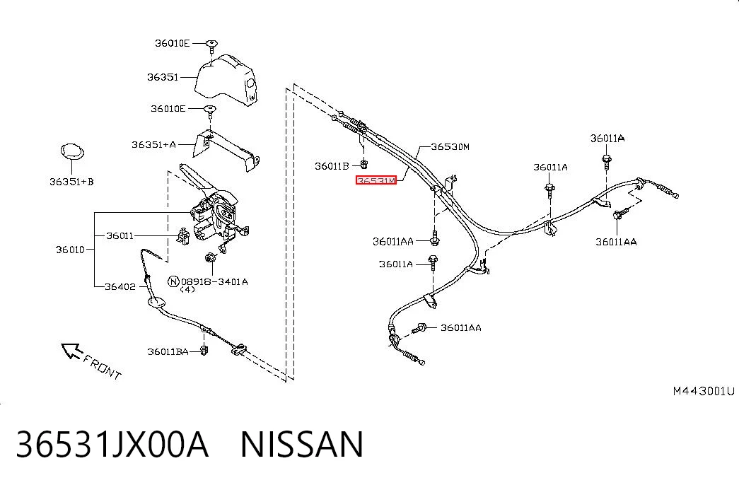 36531JX00A Nissan/Infiniti