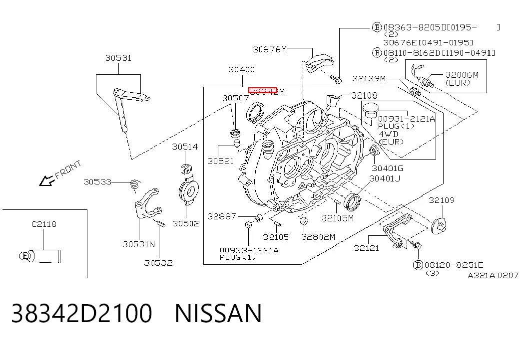 38342D2100 Nissan/Infiniti