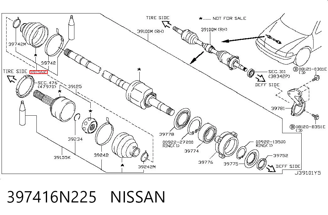 397416N225 Nissan/Infiniti