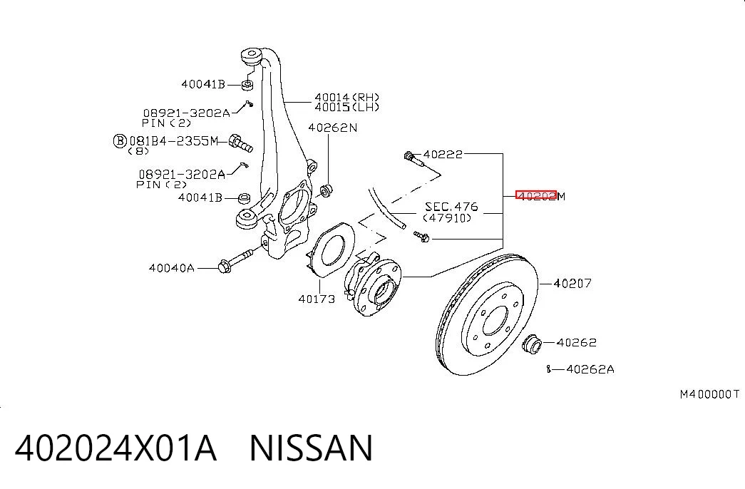 402024X01A Nissan/Infiniti