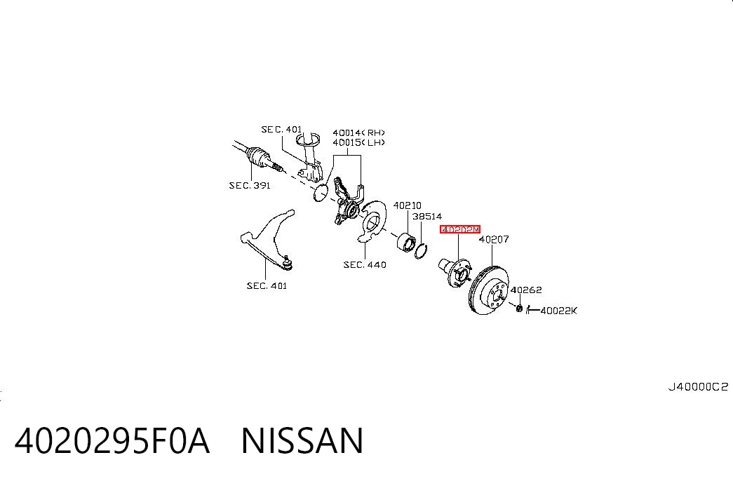 Kupić Piasta przednia Nissan Almera B10RS w dobrej cenie