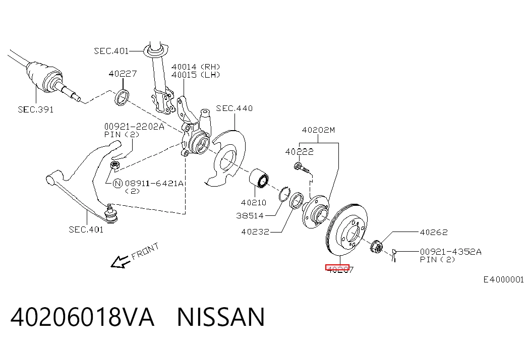  Tarcza hamulcowa przednia Nissan Micra 