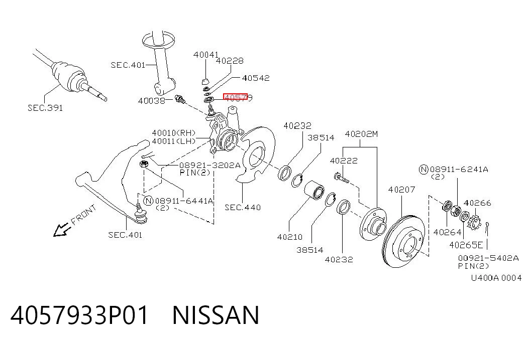 4057933P01 Nissan/Infiniti