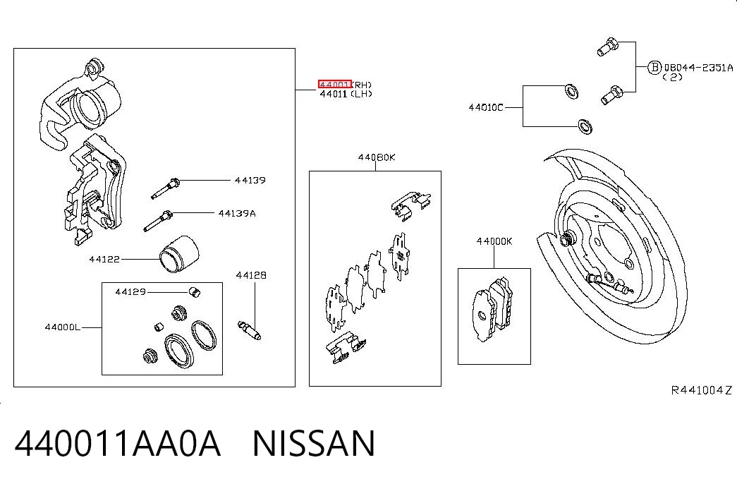 440011AA0A Nissan/Infiniti
