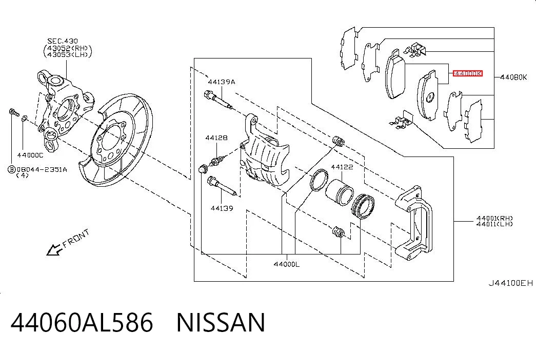 44060AL586 Nissan/Infiniti