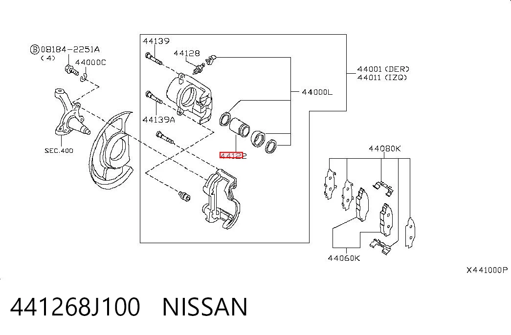 441268J100 Nissan/Infiniti