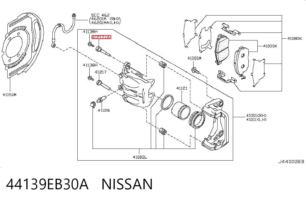 44139EB30A Nissan/Infiniti