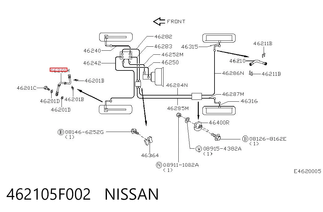 462105F002 Nissan/Infiniti