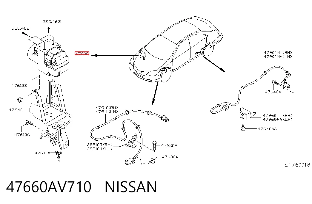Do koszyka Sterownik ABS  hydrauliczny Nissan Primera  P12