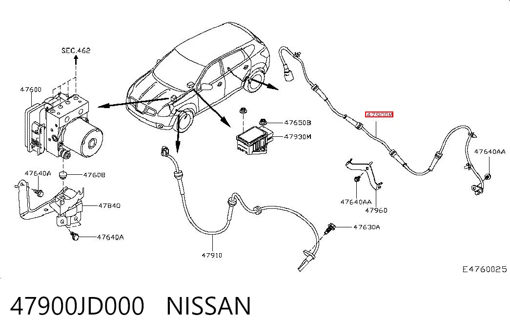47900JD000 Nissan/Infiniti