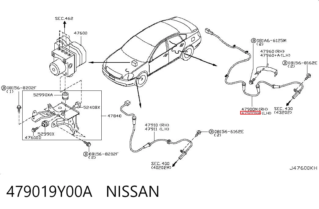479019Y00A Nissan/Infiniti