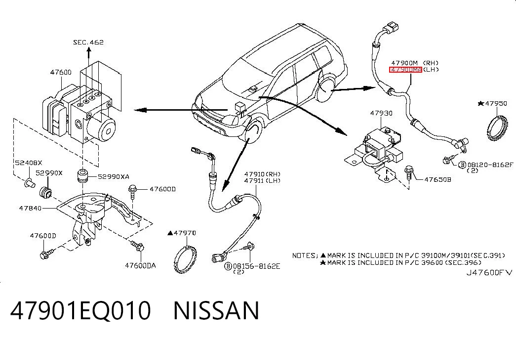 47901EQ010 Nissan/Infiniti