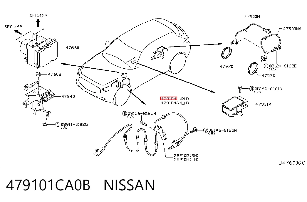 479101CA0B Nissan/Infiniti