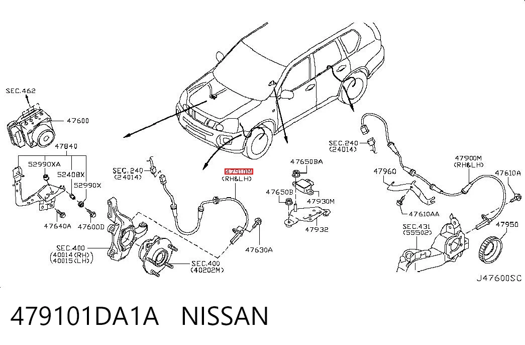 479101DA1A Nissan/Infiniti
