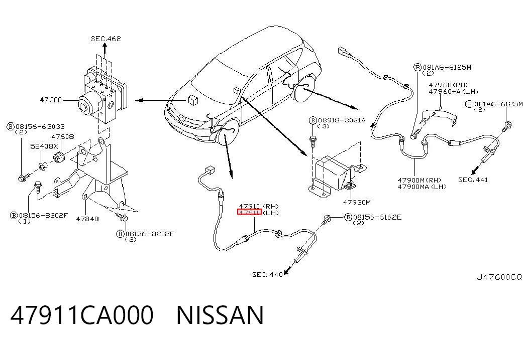 47911CA000 Nissan/Infiniti