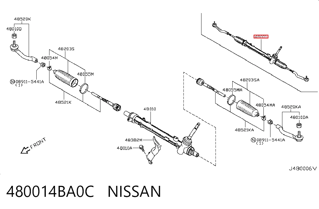 480014BA0C Nissan/Infiniti