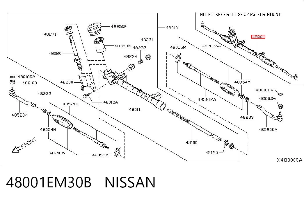 48001EM30B Nissan/Infiniti