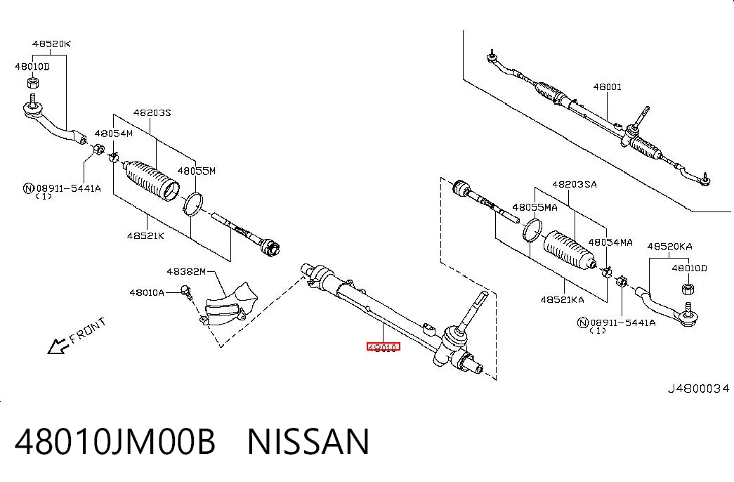 48010JM00B Nissan/Infiniti